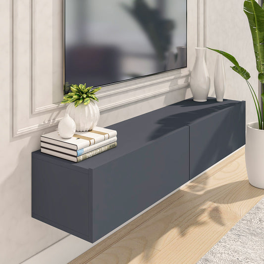 Housley 53" Floating TV Stand Up to 70" TV's Wall Mounted Media Console