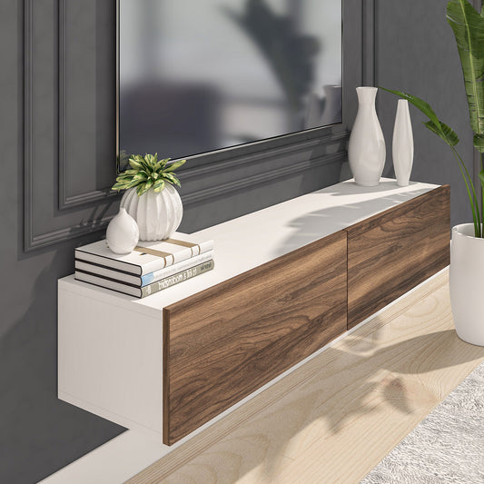 Housley 53" Floating TV Stand Up to 70" TV's Wall Mounted Media Console