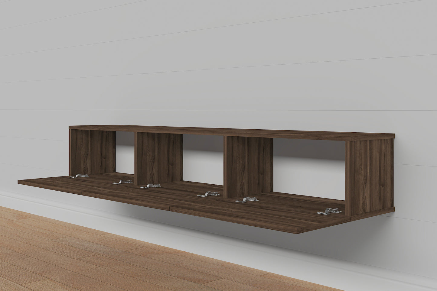 Hamman Modern 71" Floating TV Stand with Storage Wall-Mounted Media Console for TVs up to 80"