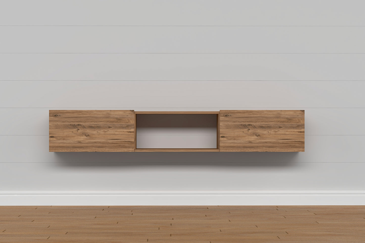Sculley 71" Floating TV Stand Up to 70" TV's Wall Mounted Media Console