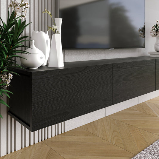 Hamman Modern 71" Floating TV Stand with Storage Wall-Mounted Media Console for TVs up to 80"