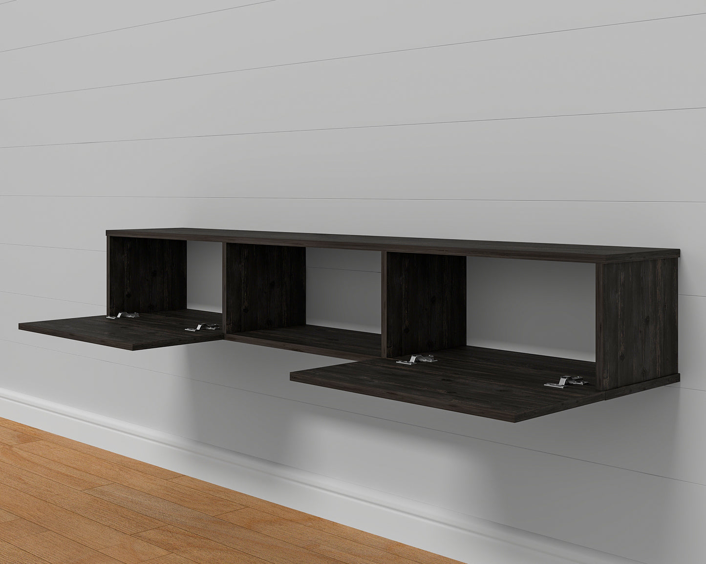 Sculley 71" Floating TV Stand Up to 70" TV's Wall Mounted Media Console
