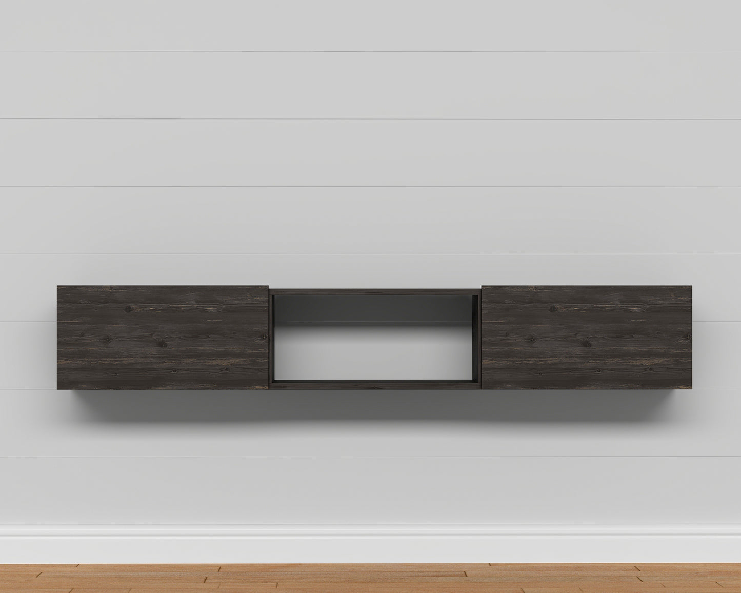 Sculley 71" Floating TV Stand Up to 70" TV's Wall Mounted Media Console