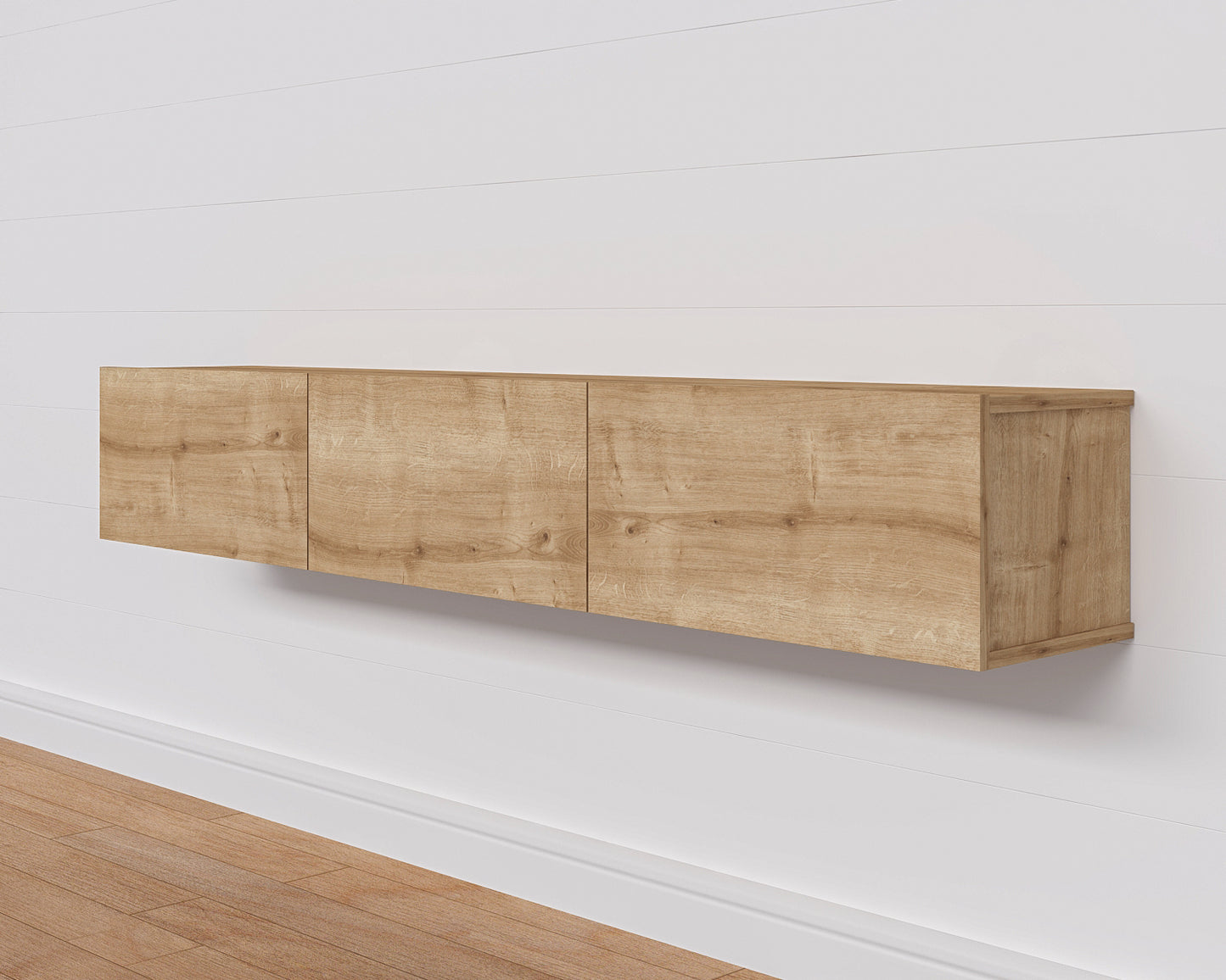 Hamman Modern 71" Floating TV Stand with Storage Wall-Mounted Media Console for TVs up to 80"