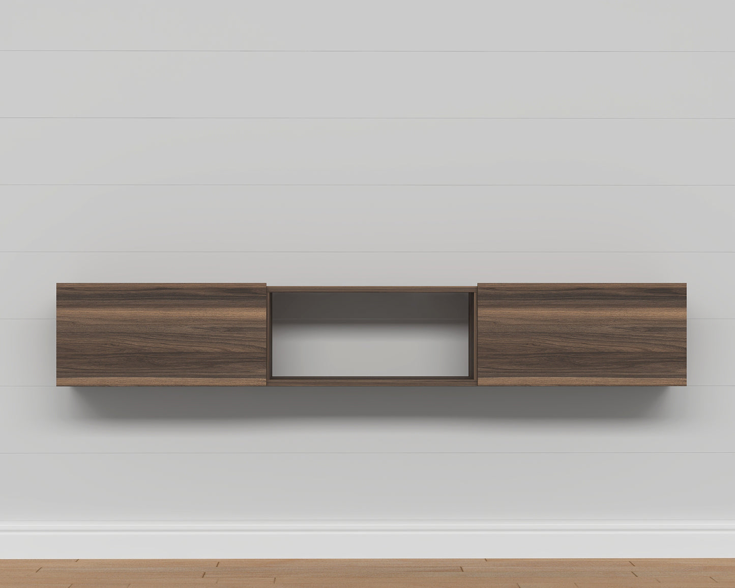 Sculley 71" Floating TV Stand Up to 70" TV's Wall Mounted Media Console