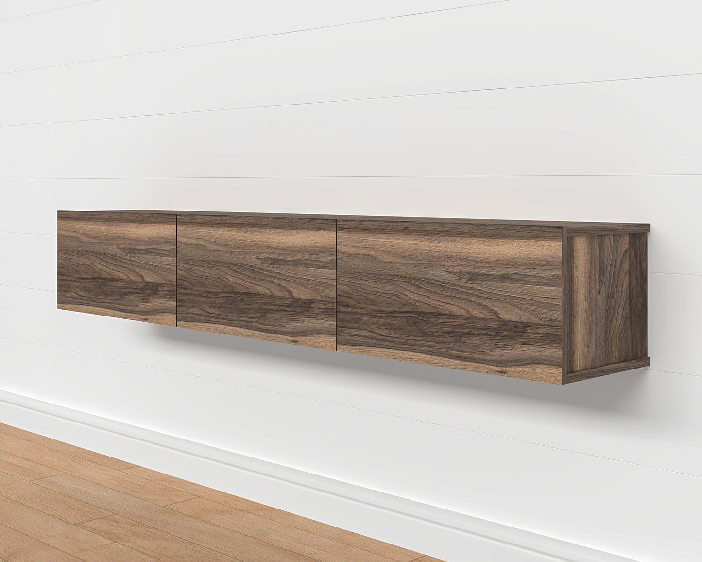 Hamman Modern 71" Floating TV Stand with Storage Wall-Mounted Media Console for TVs up to 80"