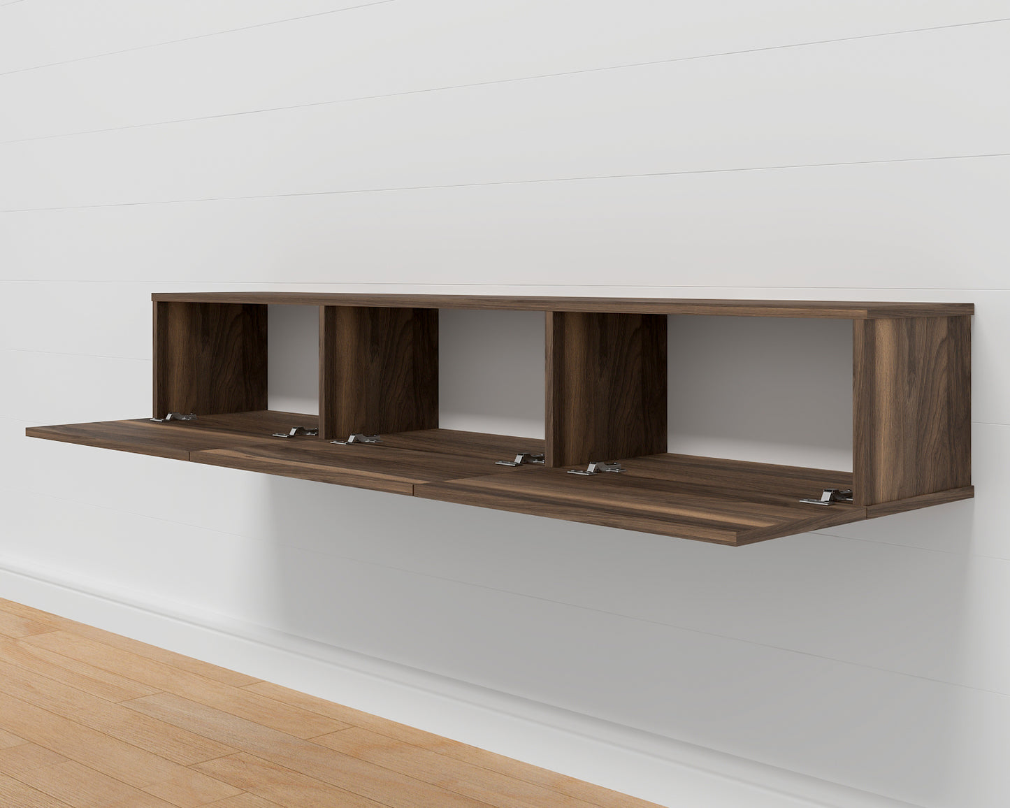 Hamman Modern 71" Floating TV Stand with Storage Wall-Mounted Media Console for TVs up to 80"