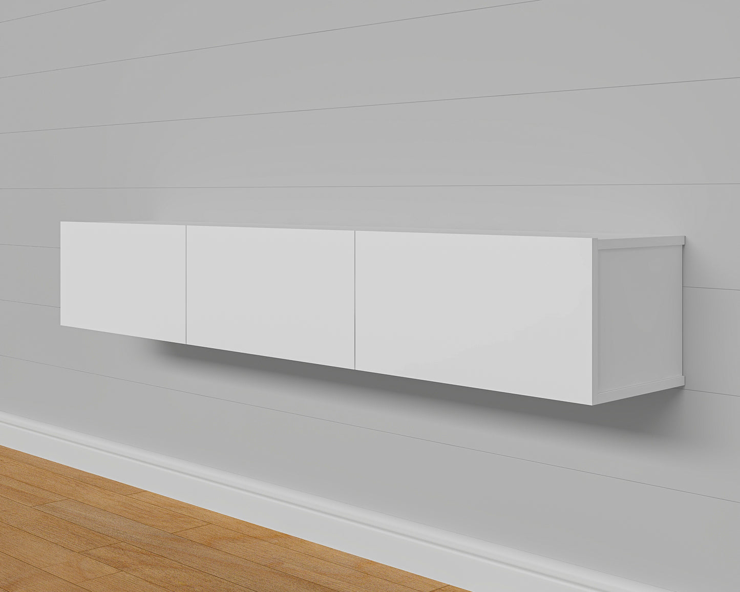 Hamman Modern 71" Floating TV Stand with Storage Wall-Mounted Media Console for TVs up to 80"