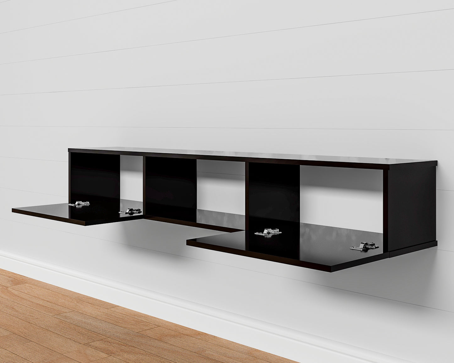 Sculley 71" Floating TV Stand Up to 70" TV's Wall Mounted Media Console