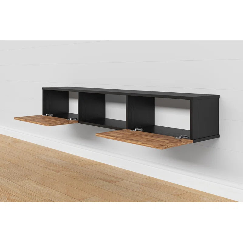 Sculley 71" Floating TV Stand Up to 70" TV's Wall Mounted Media Console