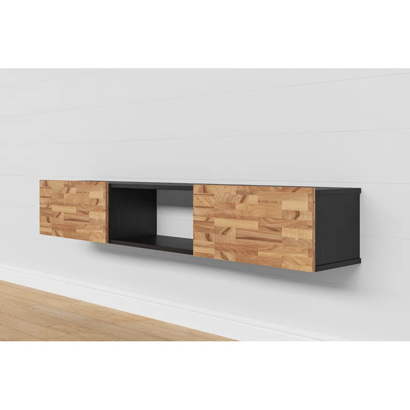 Sculley 71" Floating TV Stand Up to 70" TV's Wall Mounted Media Console
