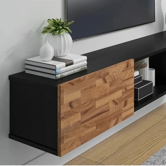 Sculley 71" Floating TV Stand Up to 70" TV's Wall Mounted Media Console