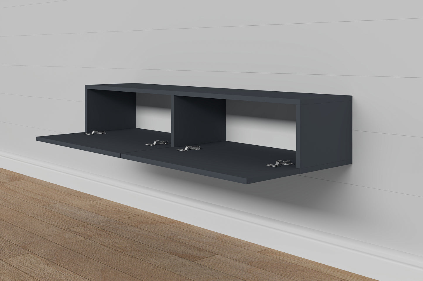 Housley 53" Floating TV Stand Up to 70" TV's Wall Mounted Media Console